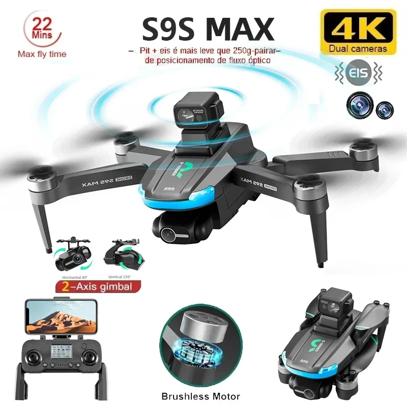 NEUE S9S MAX MINI Drone 4K 2-A – Drone Battery Box Bewertung und Preis