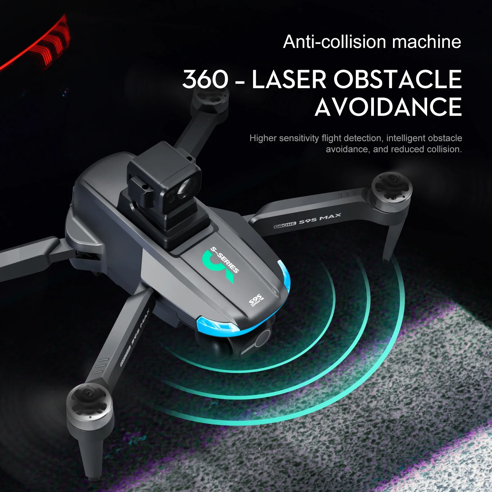 NEUE S9S MAX MINI Drone 4K 2-A – Drone Battery Box Bewertung und Preis