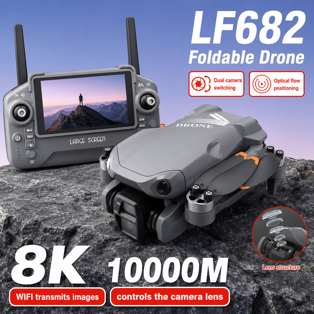 Luftbild-Drohne LF682 mit 8K H – Drone Battery Smart Bewertung und Preis