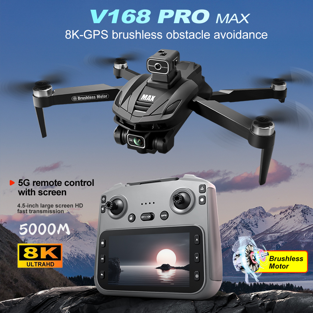 V168 PRO Max GPS Drohne 8K Pro – Drone Battery Box Bewertung und Preis