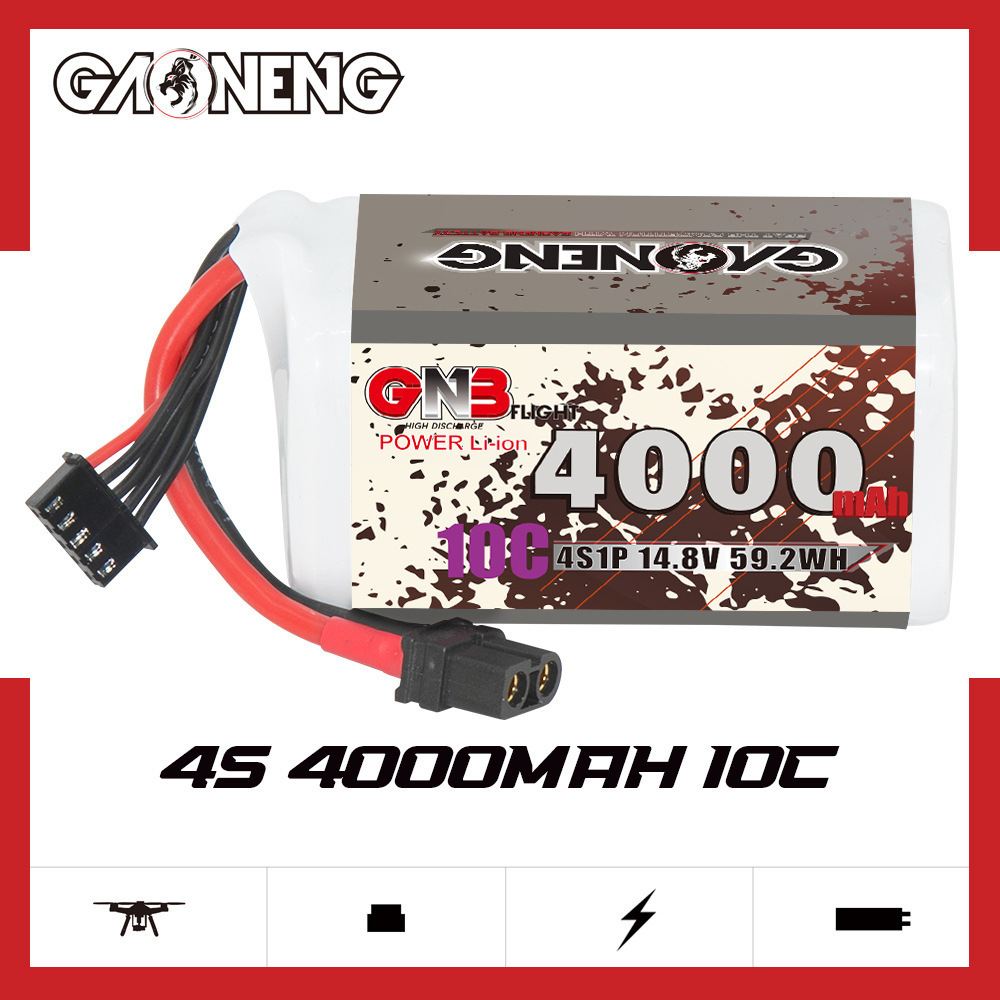 GNB 4000 mAh 4S 14,8 V 10C 20C – Drone Battery Li-Ion Bewertung und Preis