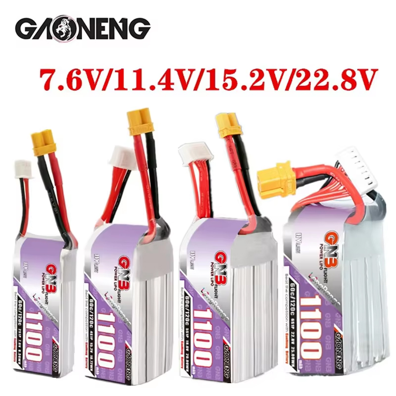 GNB 1100 mAh 2S 3S 4S 6S 60C/1 – Drone Battery 3S Bewertung und Preis