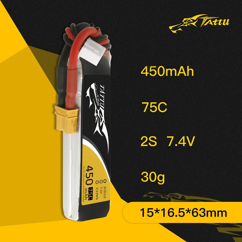 3Pcs NEUE TATTU 450/500/550mAh – Drone Battery 4S Bewertung und Preis