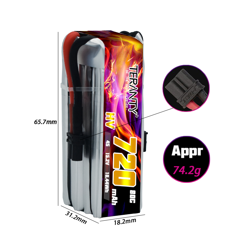 TERANTY 720mAh 4S 15,2V HV Lip – Drone Battery 4S Bewertung und Preis