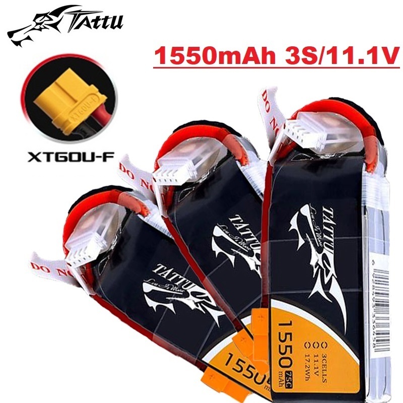 Tattu 3s 11,1 v 1550mah 75c li – Drone Battery 3S Bewertung und Preis